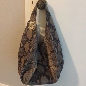 Michael Kors Snake Skin Purse